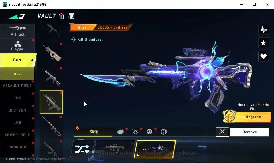 Blood Strike Accounts ASIA|ETERNAL Desert Eagle-Scorpius|11 ULTRA[HANK,G image 10