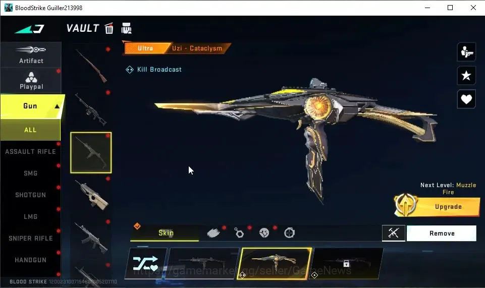 Blood Strike Accounts ASIA|ETERNAL Desert Eagle-Scorpius|11 ULTRA[HANK,G image 12