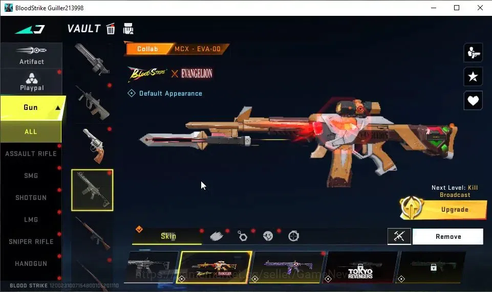 Blood Strike Accounts ASIA|ETERNAL Desert Eagle-Scorpius|11 ULTRA[HANK,G image 14