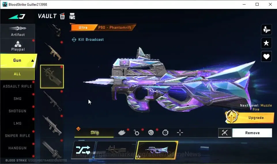 Blood Strike Accounts ASIA|ETERNAL Desert Eagle-Scorpius|11 ULTRA[HANK,G image 16