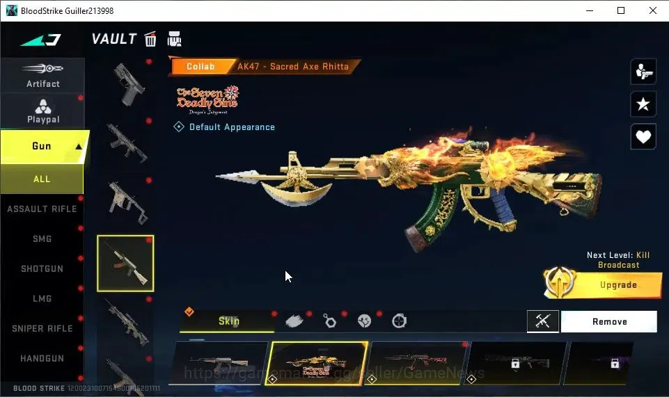 Blood Strike Accounts ASIA|ETERNAL Desert Eagle-Scorpius|11 ULTRA[HANK,G image 20
