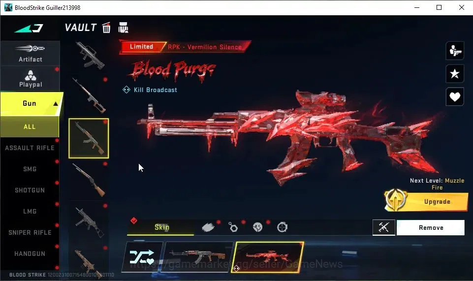 Blood Strike Accounts ASIA|ETERNAL Desert Eagle-Scorpius|11 ULTRA[HANK,G image 9