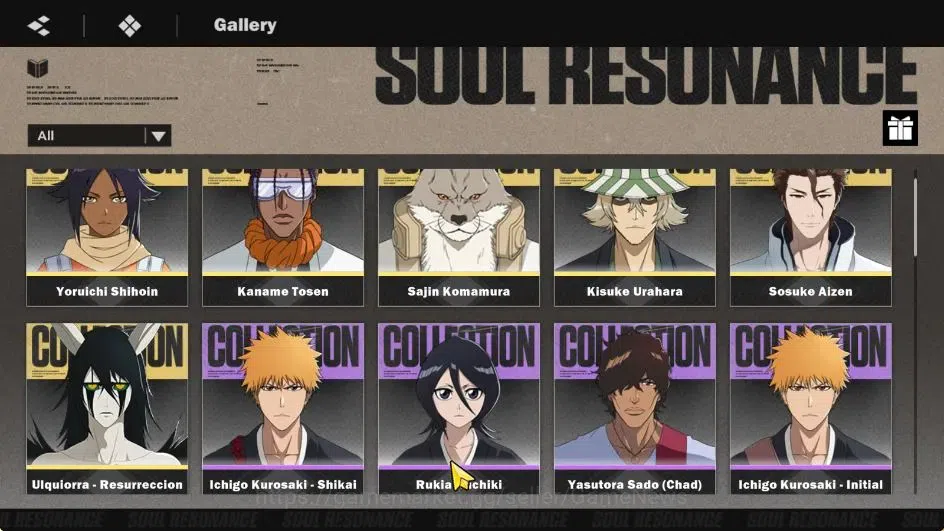 BLEACH: Soul Resonance Accounts NUVERSE SEA|Lvl 32|6 SSR|2 Sign|(Ulquiorra Resurreccion,Aizen,Kisuke B1)+Set 1