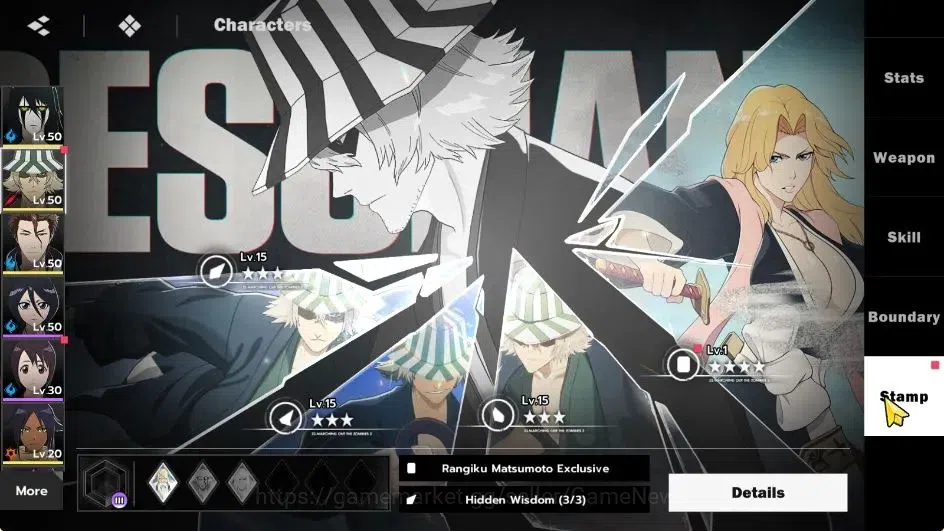 BLEACH: Soul Resonance Accounts NUVERSE SEA|Lvl 32|6 SSR|2 Sign|(Ulquiorra Resurreccion,Aizen,Kisuke B1)+Set 10