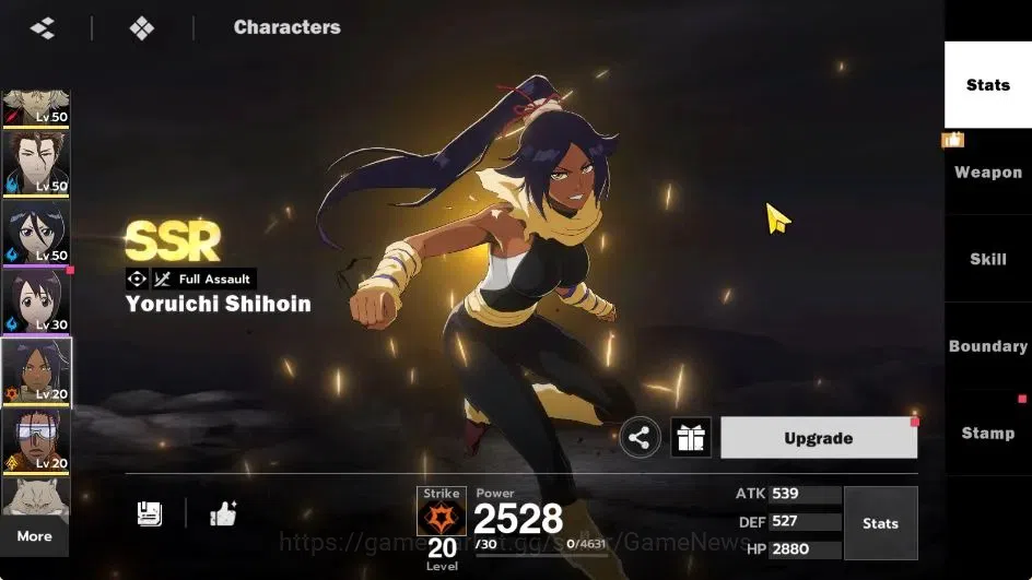 BLEACH: Soul Resonance Accounts NUVERSE SEA|Lvl 32|6 SSR|2 Sign|(Ulquiorra Resurreccion,Aizen,Kisuke B1)+Set 13