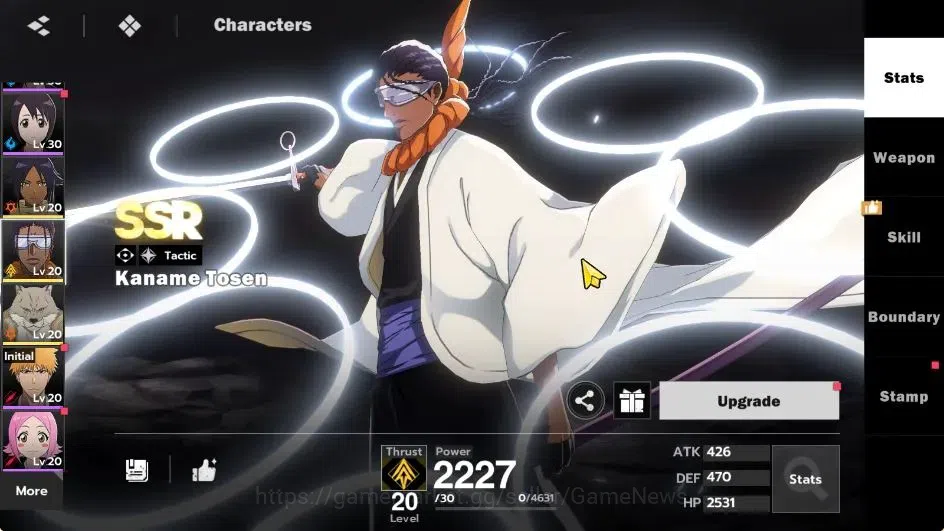 BLEACH: Soul Resonance Accounts NUVERSE SEA|Lvl 32|6 SSR|2 Sign|(Ulquiorra Resurreccion,Aizen,Kisuke B1)+Set 14