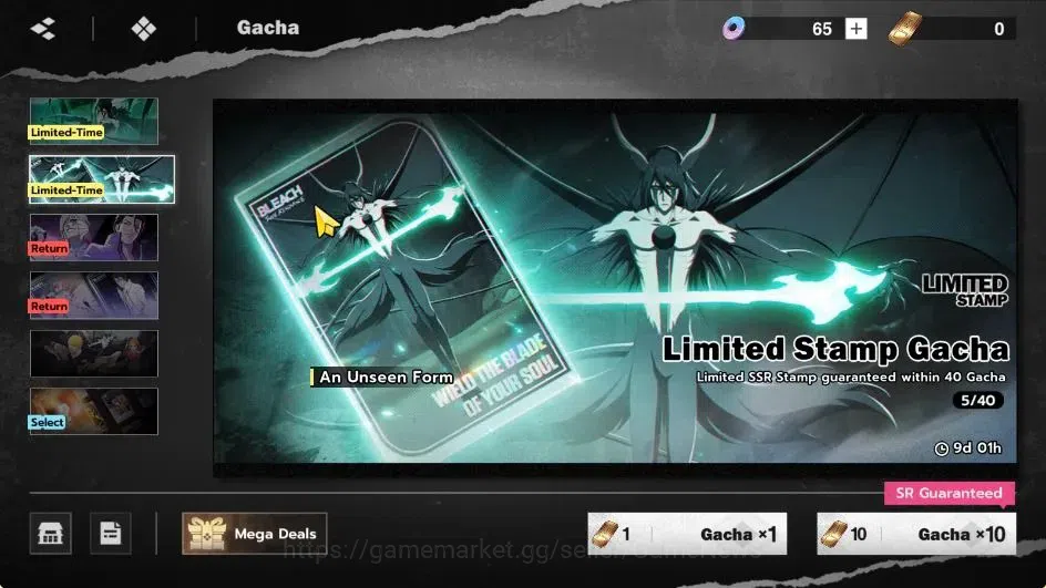 BLEACH: Soul Resonance Accounts NUVERSE SEA|Lvl 32|6 SSR|2 Sign|(Ulquiorra Resurreccion,Aizen,Kisuke B1)+Set 17