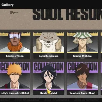 BLEACH: Soul Resonance Accounts NUVERSE SEA|Lvl 32|6 SSR|2 Sign|(Ulquiorra Resurreccion,Aizen,Kisuke B1)+Set