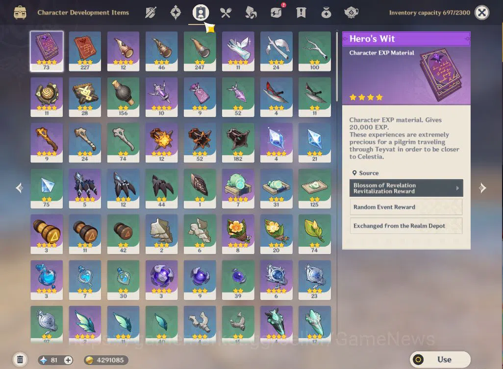 Genshin Impact Accounts End Game ASIA|AR 55|3 Limited +3(*5Weapon)|NeuvilletteC1+sign,Arlecchino,Escoffier|1Skin|Mc 6