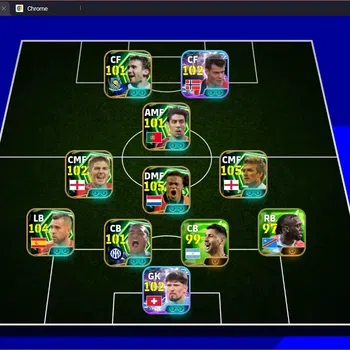 eFootball Accounts Legends & Iconic Players Mobile |Epic Beckham,Davids,Jordi Alba,Gerrard,Rui