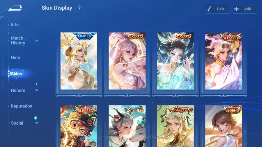 Honor of Kings Accounts Global|113H 221S|LNY2025 [Consort Yu&Daji]|Blessed image 3
