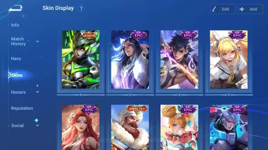 Honor of Kings Accounts Global|113H 221S|LNY2025 [Consort Yu&Daji]|Blessed image 4