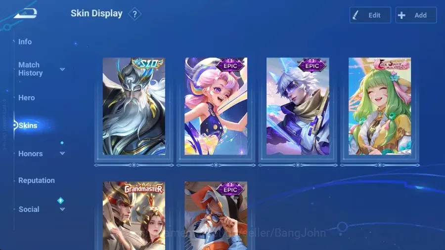 Honor of Kings Accounts Global|113H 221S|LNY2025 [Consort Yu&Daji]|Blessed image 6