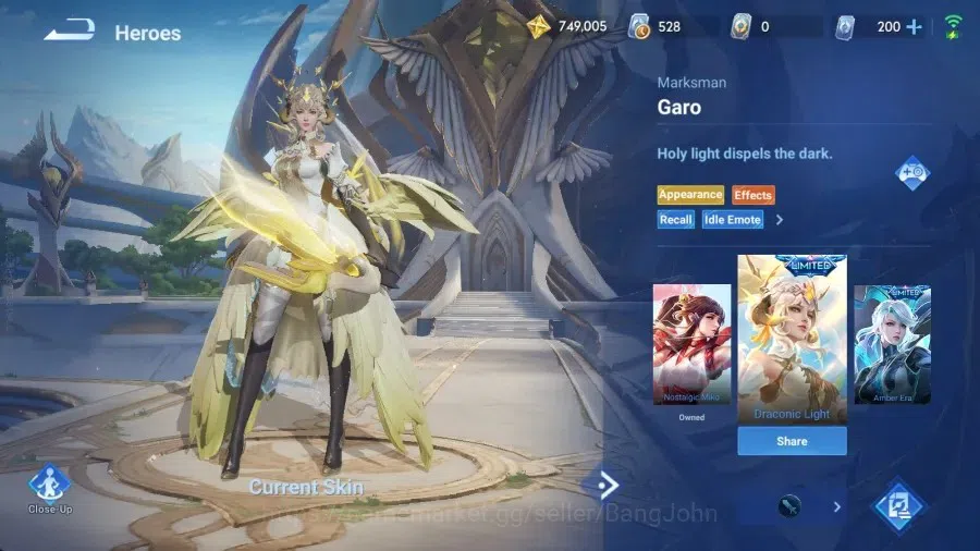 Honor of Kings Accounts Global|113H 221S|LNY2025 [Consort Yu&Daji]|Blessed image 7