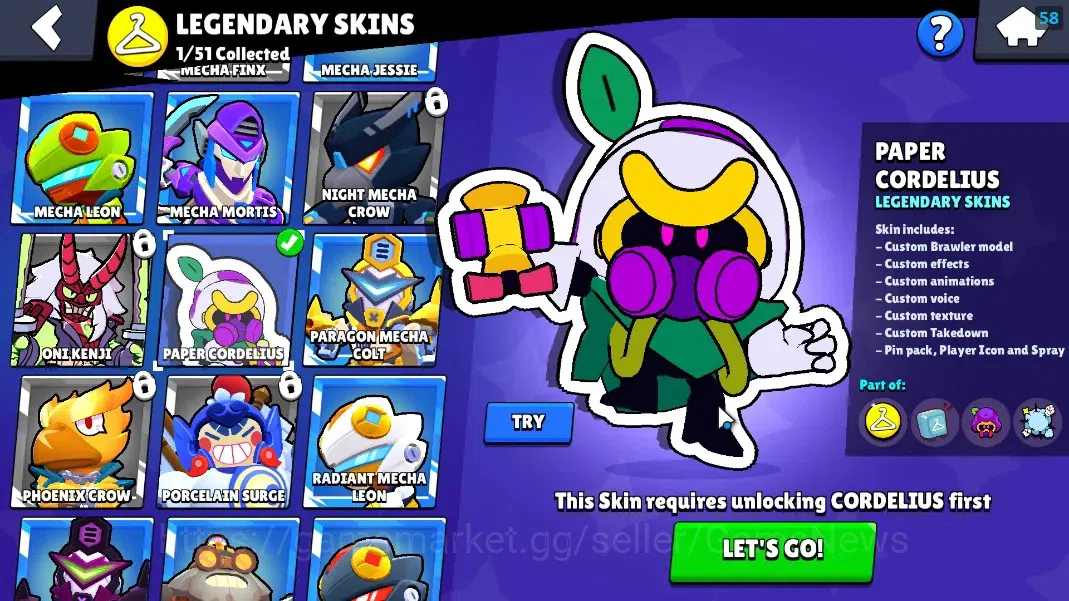 Brawl Stars Accounts 2795 Trophy|27 Brawler 5 Max[Buzz,Gene,Leon,etc]|1 image 13