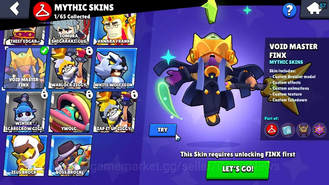 Brawl Stars Accounts 2795 Trophy|27 Brawler 5 Max[Buzz,Gene,Leon,etc]|1 image 14