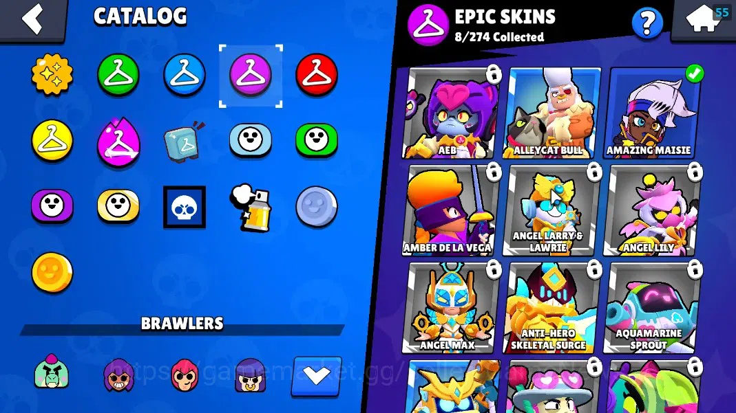 Brawl Stars Accounts 2795 Trophy|27 Brawler 5 Max[Buzz,Gene,Leon,etc]|1 image 15