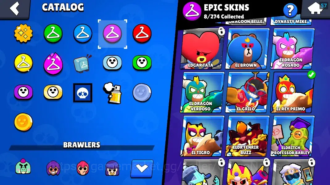 Brawl Stars Accounts 2795 Trophy|27 Brawler 5 Max[Buzz,Gene,Leon,etc]|1 image 16