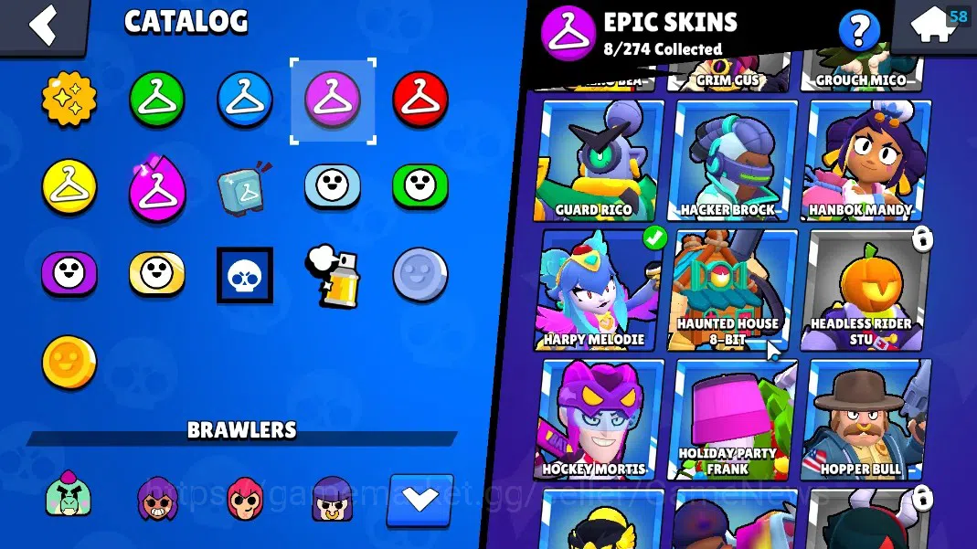 Brawl Stars Accounts 2795 Trophy|27 Brawler 5 Max[Buzz,Gene,Leon,etc]|1 image 17