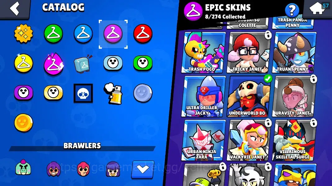 Brawl Stars Accounts 2795 Trophy|27 Brawler 5 Max[Buzz,Gene,Leon,etc]|1 image 20