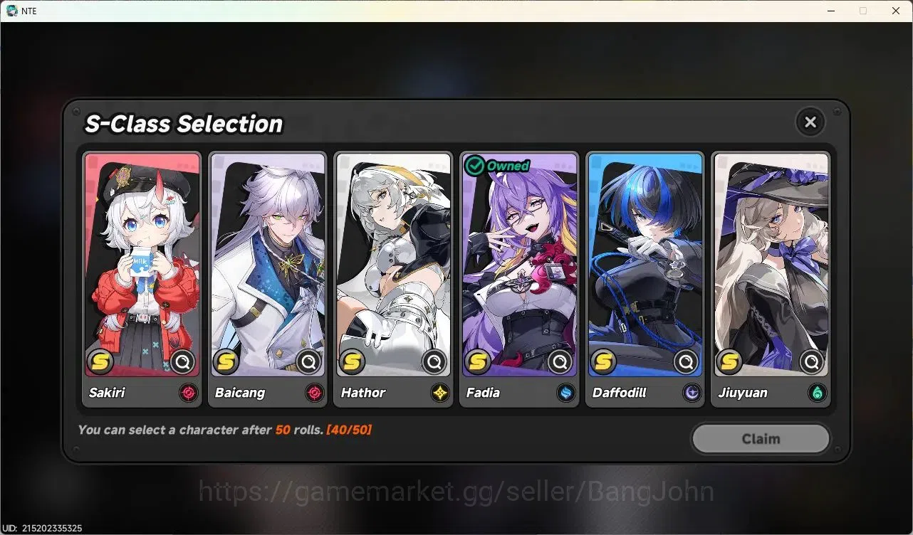 Neverness to Everness Accounts EUROPE | Starter Lv 3 | 1 SSR (Nanally+Fadia) + 7 image 3