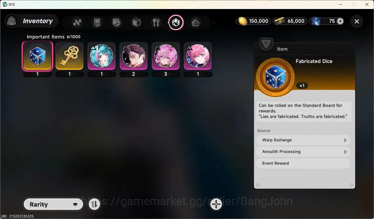 Neverness to Everness Accounts EUROPE | Starter Lv 3 | 1 SSR (Nanally+Fadia) + 7 image 5
