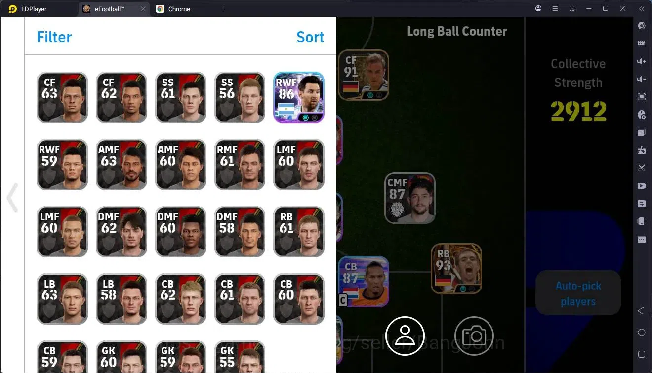 eFootball Accounts Mobile |PW 2912|Bigtime Phillipp Lahm|Epic Gotze,S image 2