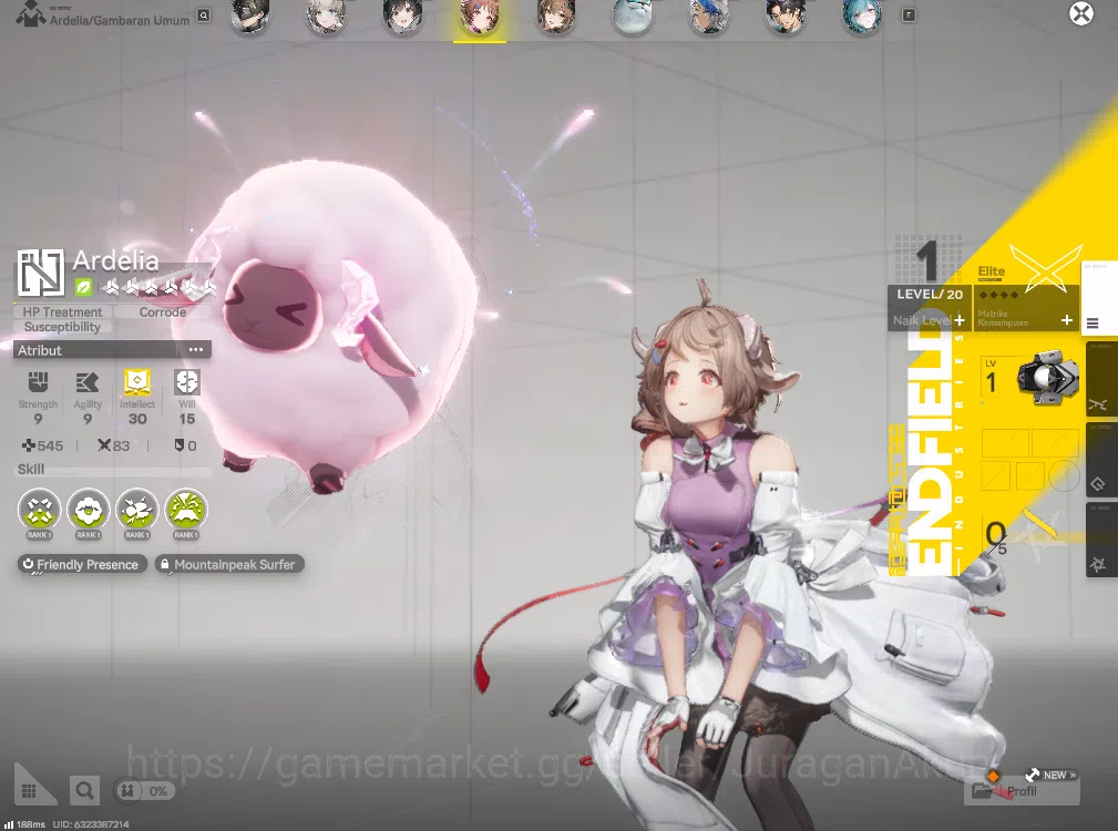 Arknights: Endfield Accounts NA/EU LVL 2 | Starter 2 Meta SSR (Gilberta + Ardel image 2