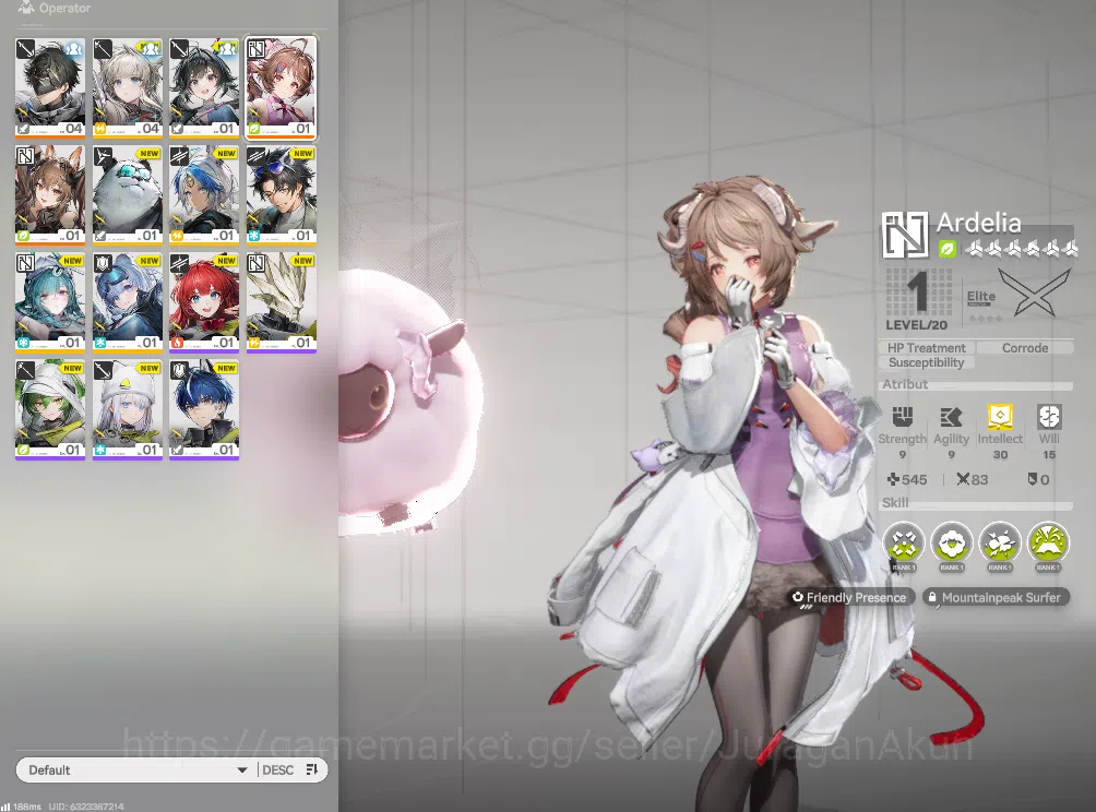 Arknights: Endfield Accounts NA/EU LVL 2 | Starter 2 Meta SSR (Gilberta + Ardel image 6