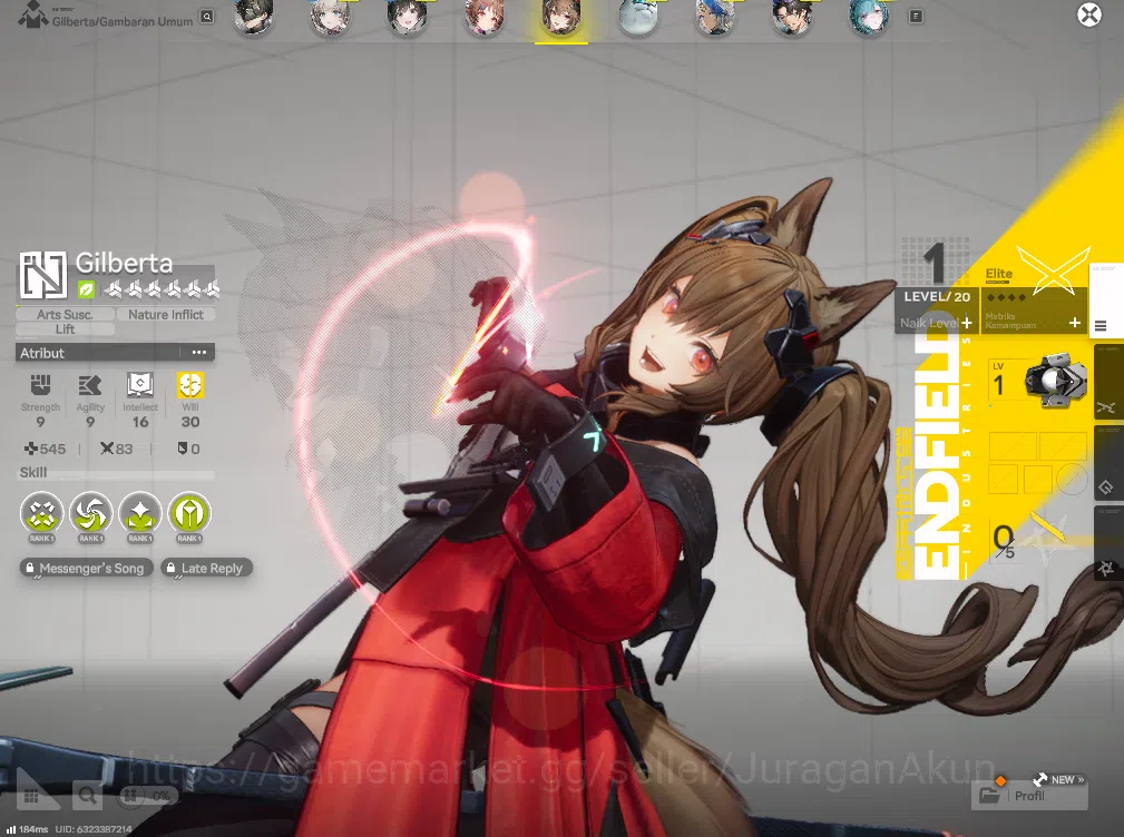 Arknights: Endfield Accounts NA/EU LVL 2 | Starter 2 Meta SSR (Gilberta + Ardel image 7