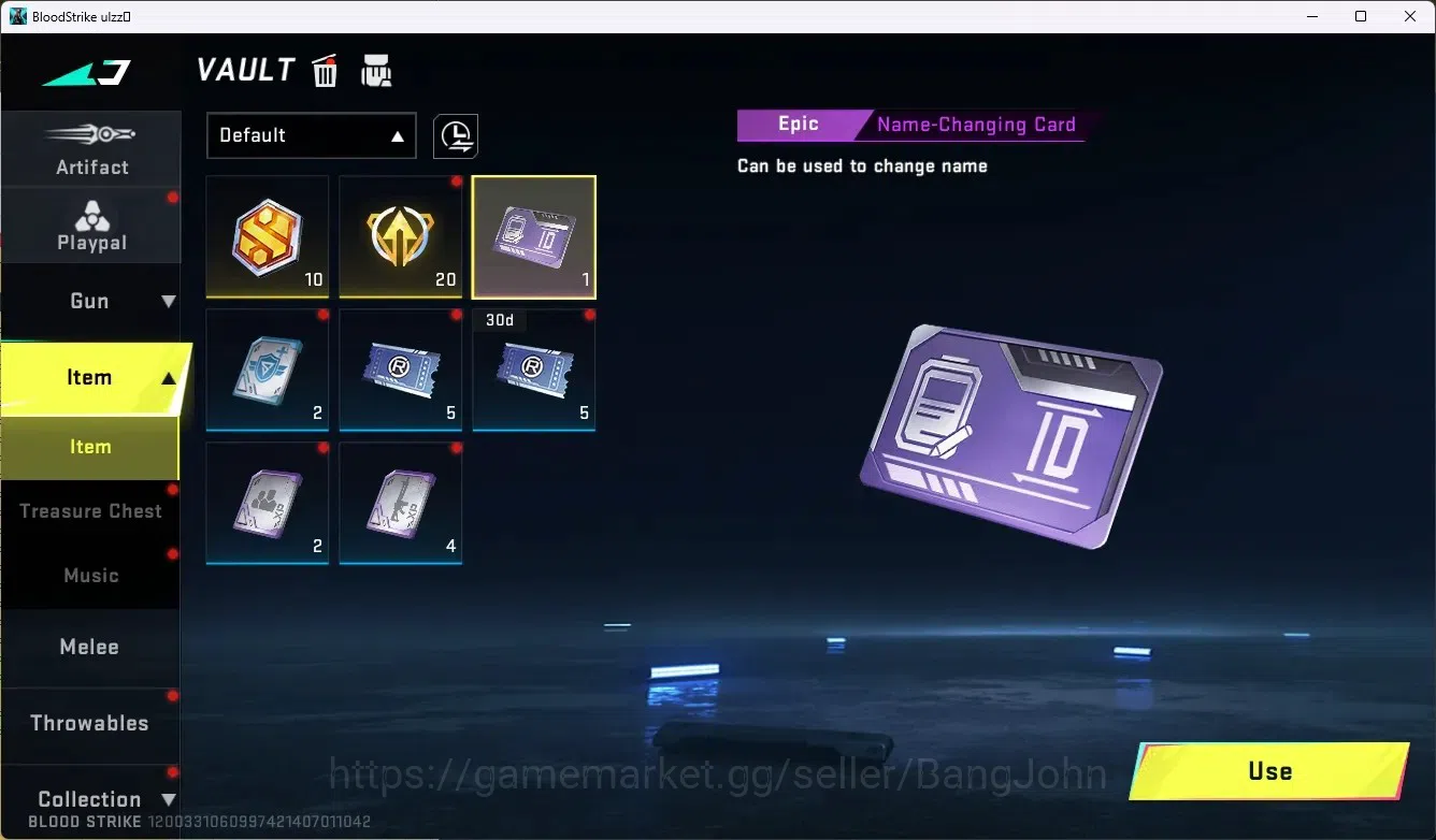 Blood Strike Accounts ASIA | 1 ETERNAL: AUG-Empyrean | 2 Legendary Gun | image 5