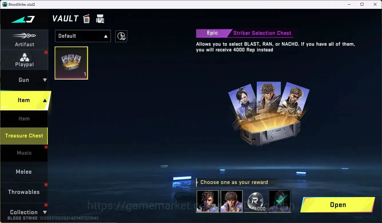 Blood Strike Accounts ASIA | 1 ETERNAL: AUG-Empyrean | 2 Legendary Gun | image 6