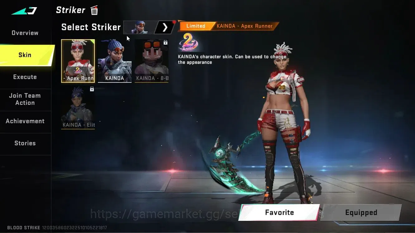 Blood Strike Accounts ASIA|ULTRA MELEE Scythe+[NOVA-ThornRose,AUG,etc]|C image 10