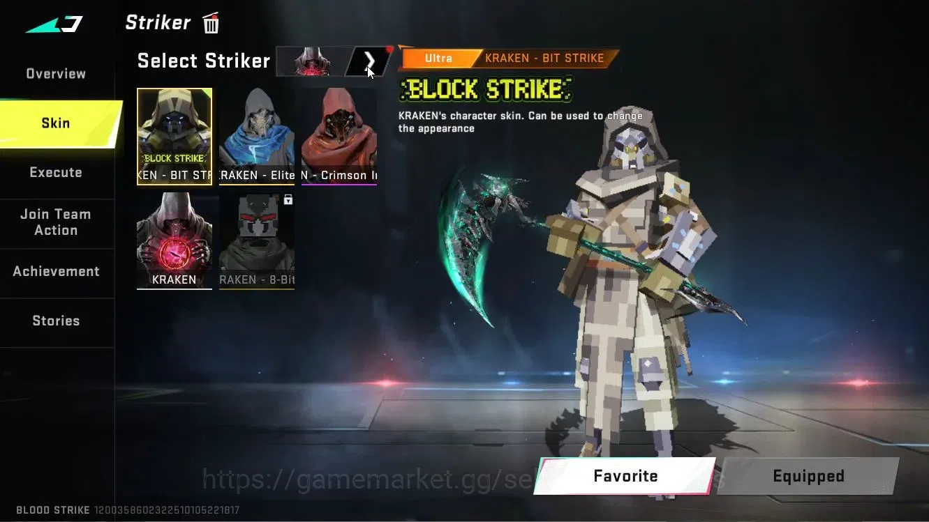 Blood Strike Accounts ASIA|ULTRA MELEE Scythe+[NOVA-ThornRose,AUG,etc]|C image 12
