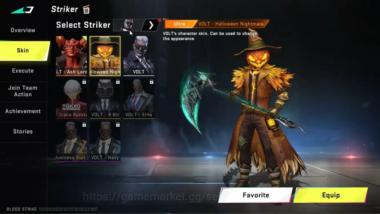 Blood Strike Accounts ASIA|ULTRA MELEE Scythe+[NOVA-ThornRose,AUG,etc]|C image 16