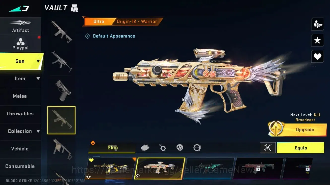Blood Strike Accounts ASIA|ULTRA MELEE Scythe+[NOVA-ThornRose,AUG,etc]|C image 20