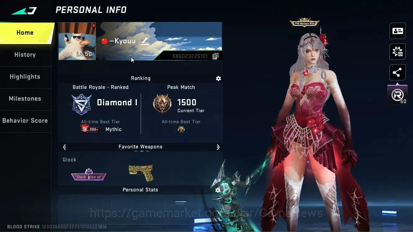 Blood Strike Accounts ASIA|ULTRA MELEE Scythe+[NOVA-ThornRose,AUG,etc]|C image 3