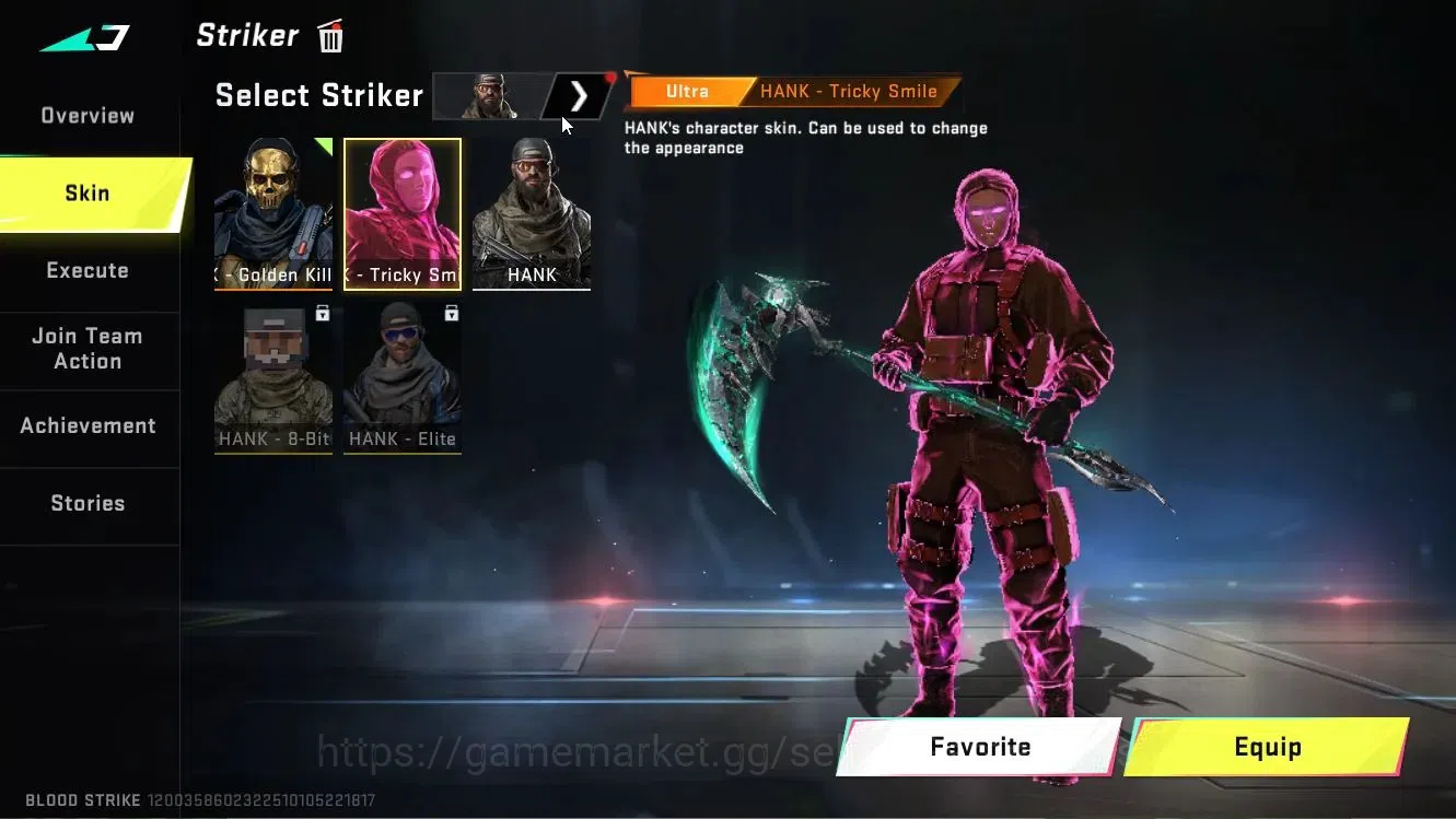 Blood Strike Accounts ASIA|ULTRA MELEE Scythe+[NOVA-ThornRose,AUG,etc]|C image 8