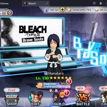 Bleach: Brave Souls Accounts Mid-Tier Global |11K BP+20K Orb|Mid Game|Liltotto Christmas24|Hanataro Healer|Kensei