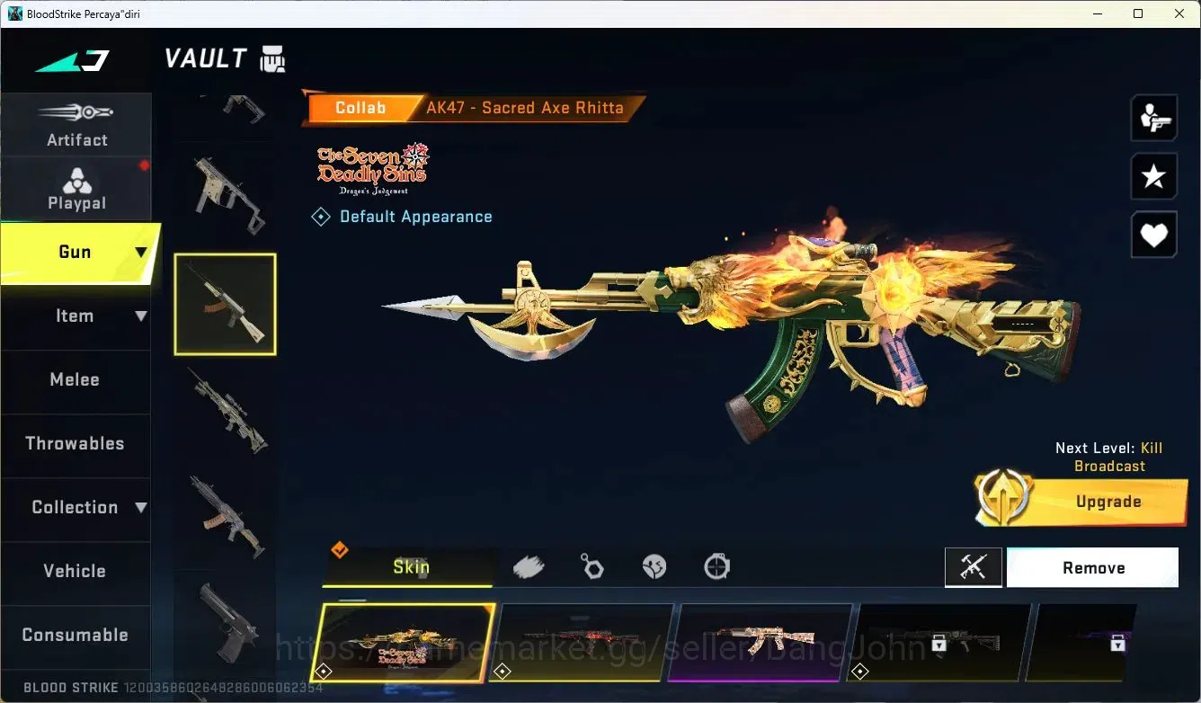 Blood Strike Accounts ASIA | 1 EVO: FAL-Evolved Draco | 2 ETERNAL | 3 7D image 3