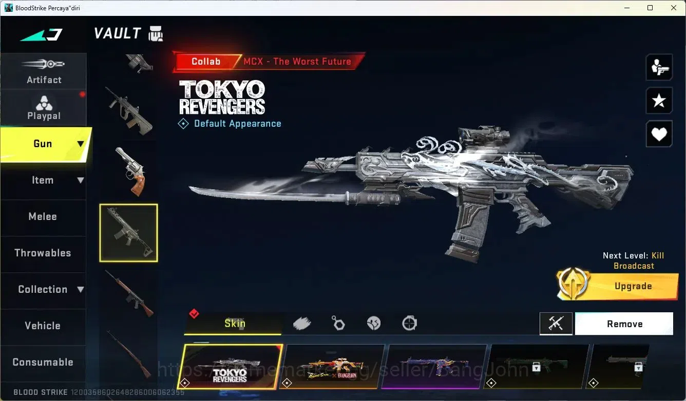 Blood Strike Accounts ASIA | 1 EVO: FAL-Evolved Draco | 2 ETERNAL | 3 7D image 9