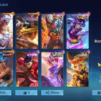 Mobile Legends: Bang Bang Accounts Collector Hero 132|Skin 304|Recall Sea of Anvils|Sanrio Floryn,Tf