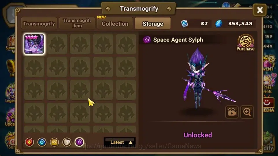 Summoners War: Sky Arena Accounts GLOBAL Lv 52|1 LD[Narsha]|13 Total NB5[Leo,Sonia,T image 13