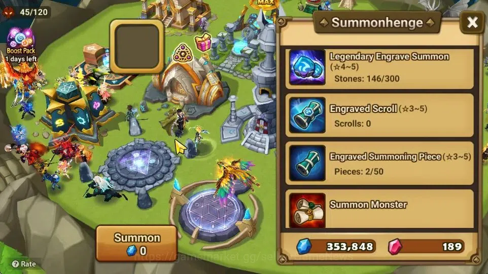 Summoners War: Sky Arena Accounts GLOBAL Lv 52|1 LD[Narsha]|13 Total NB5[Leo,Sonia,T image 17