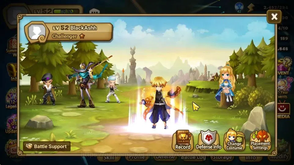 Summoners War: Sky Arena Accounts GLOBAL Lv 52|1 LD[Narsha]|13 Total NB5[Leo,Sonia,T image 2