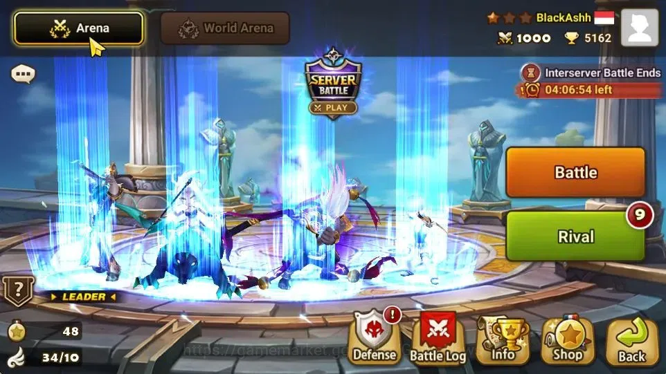 Summoners War: Sky Arena Accounts GLOBAL Lv 52|1 LD[Narsha]|13 Total NB5[Leo,Sonia,T image 9