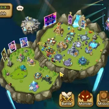 Summoners War: Sky Arena Accounts Mid-Game GLOBAL Lv 52|1 LD[Narsha]|13 Total NB5[Leo,Sonia,Tiana,Etc]+35 6*Monster|All
