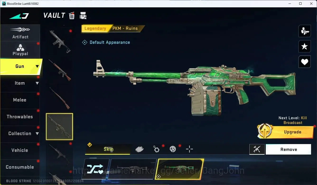 Blood Strike Accounts ASIA|Eternal Desert Eagle|3 Collab Guns 7DS|1 Limi image 11