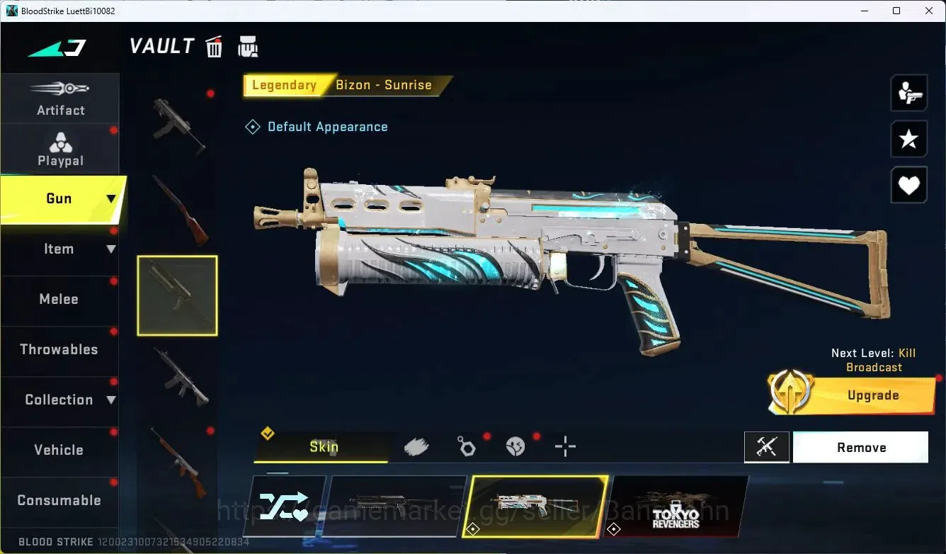 Blood Strike Accounts ASIA|Eternal Desert Eagle|3 Collab Guns 7DS|1 Limi image 13