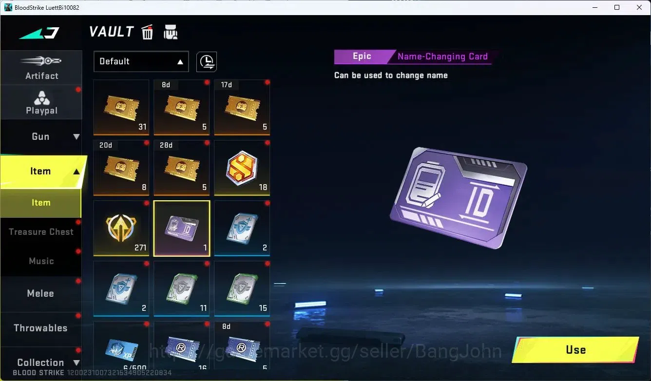 Blood Strike Accounts ASIA|Eternal Desert Eagle|3 Collab Guns 7DS|1 Limi image 14